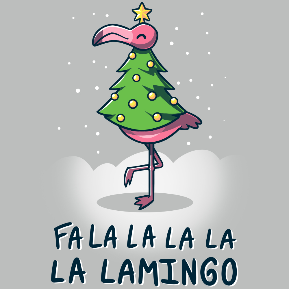 Fa La La Lamingo Funny, cute & nerdy tshirts TeeTurtle