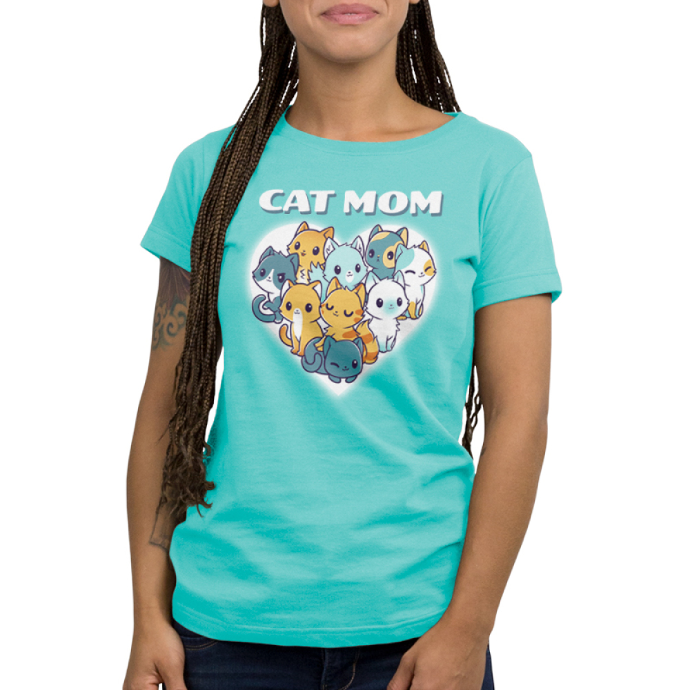 I'm a Cat Mom Funny, cute & nerdy tshirts TeeTurtle