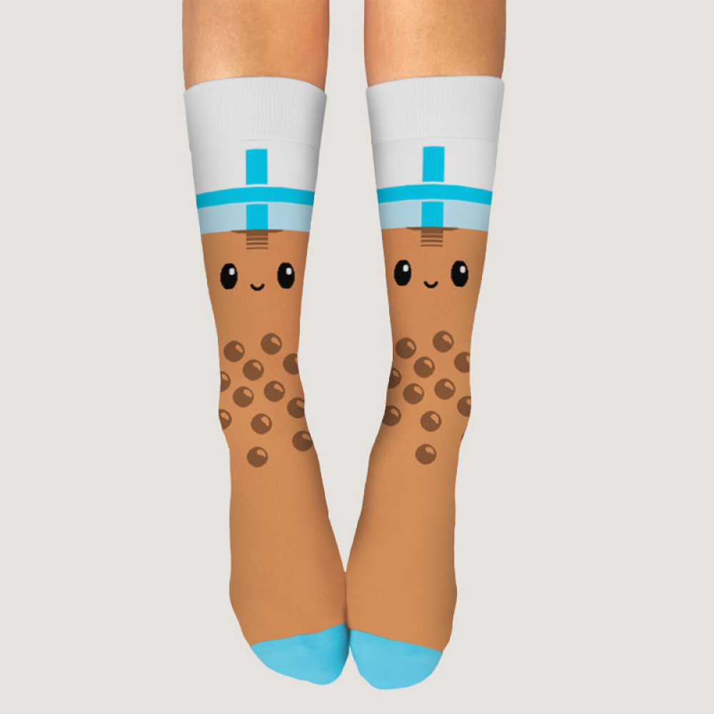 Boba Socks Funny, cute & nerdy socks TeeTurtle