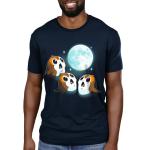 3 Porg Moon Men's T-Shirt Model Star Wars TeeTurtle