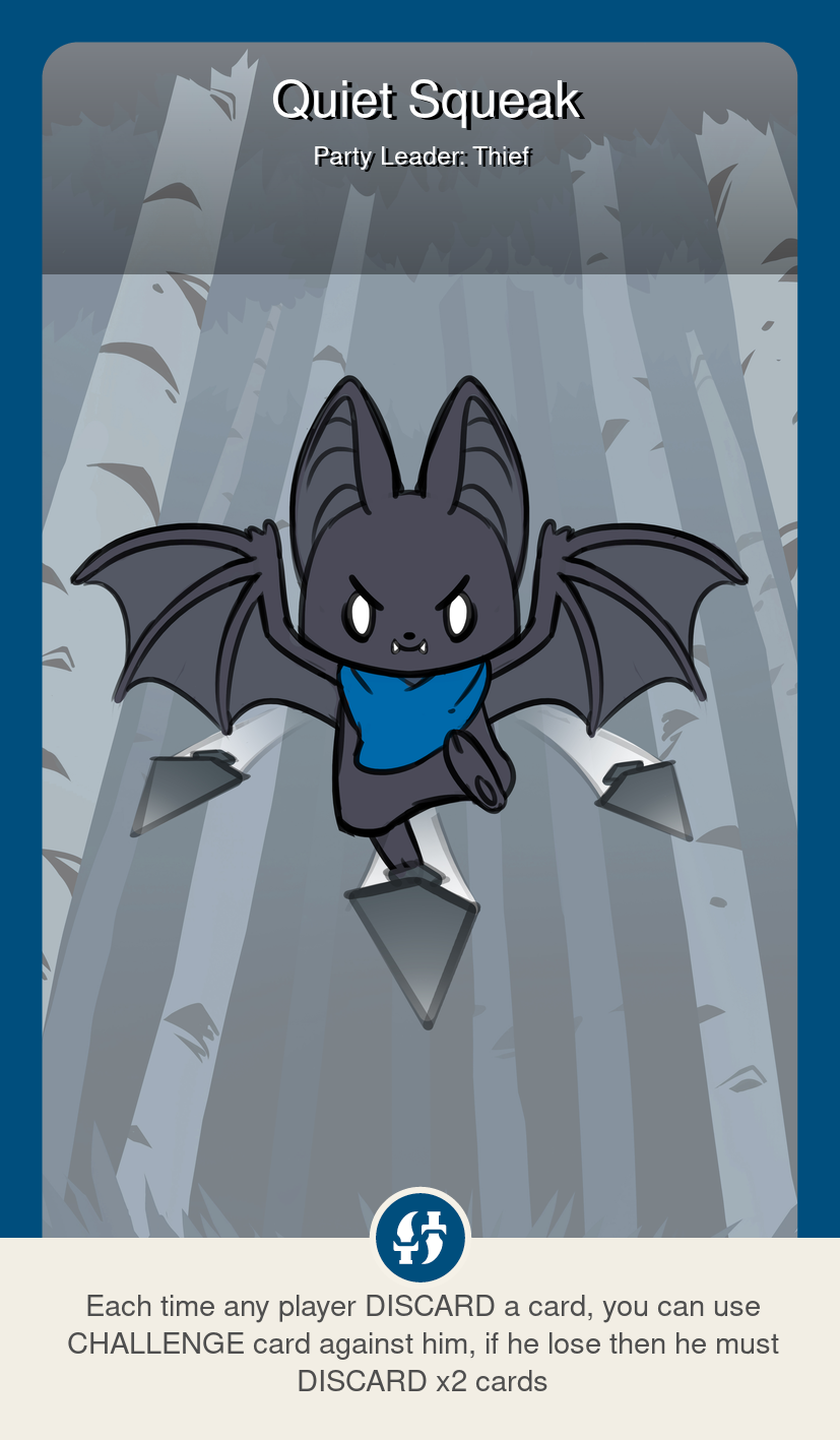 Card `Quiet Squeak`, Thief Unstable Games